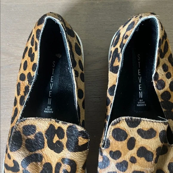 Steven by Steve Madden Women’s Leopard Print Loafers Size 8.5 - Picture 3 of 7